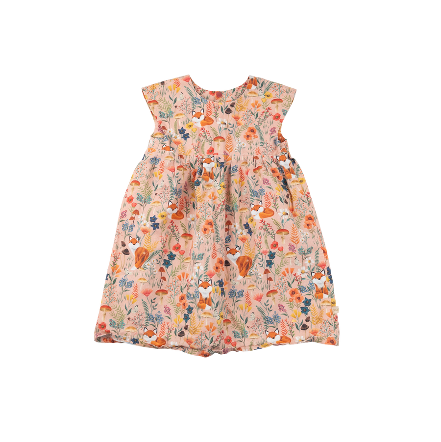 Hand made dress 5 (nature print)
