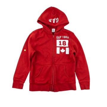 Gap hoodie 12-13 (red)