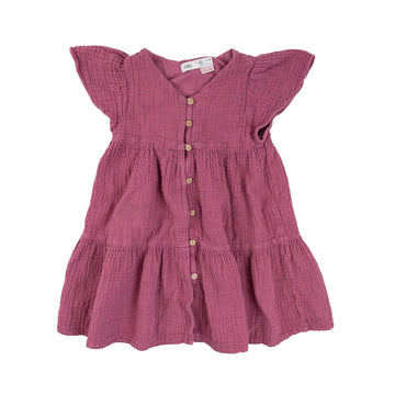 Zara dress 4-5 (dark pink)