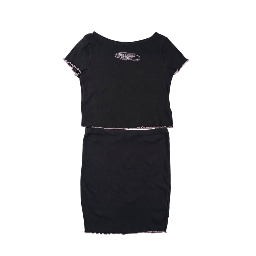 H&M skirt + t-shirt set 10-12
