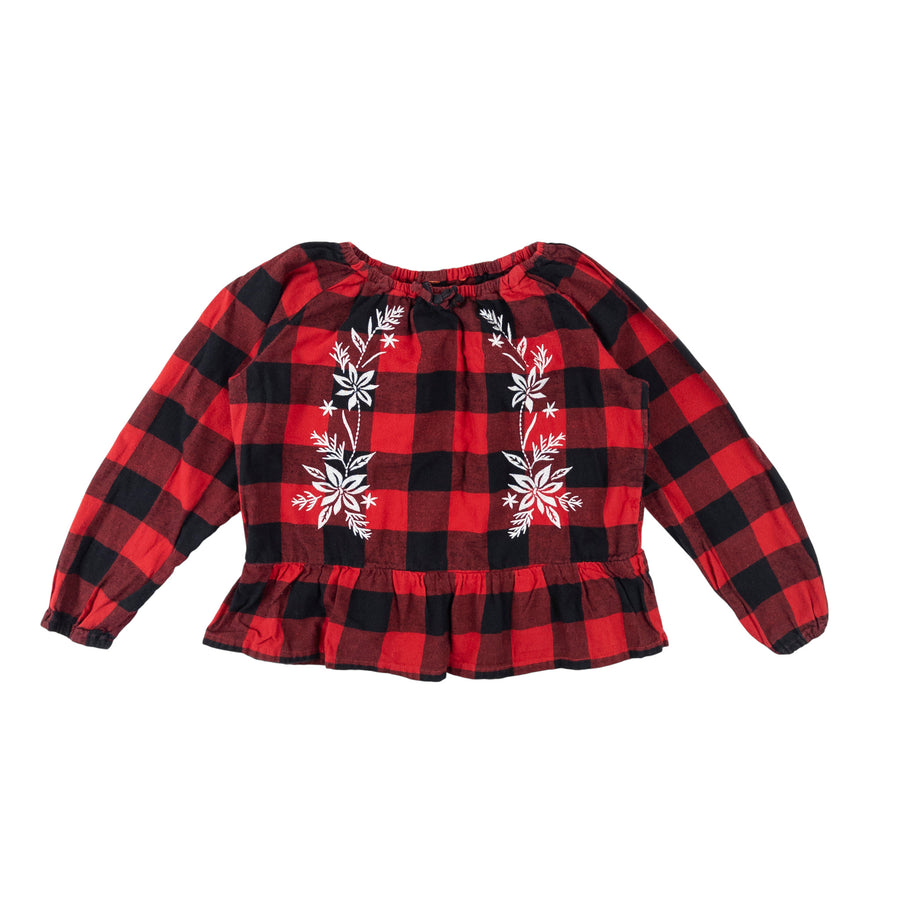 Joe Fresh shirt 5 (red plaid)