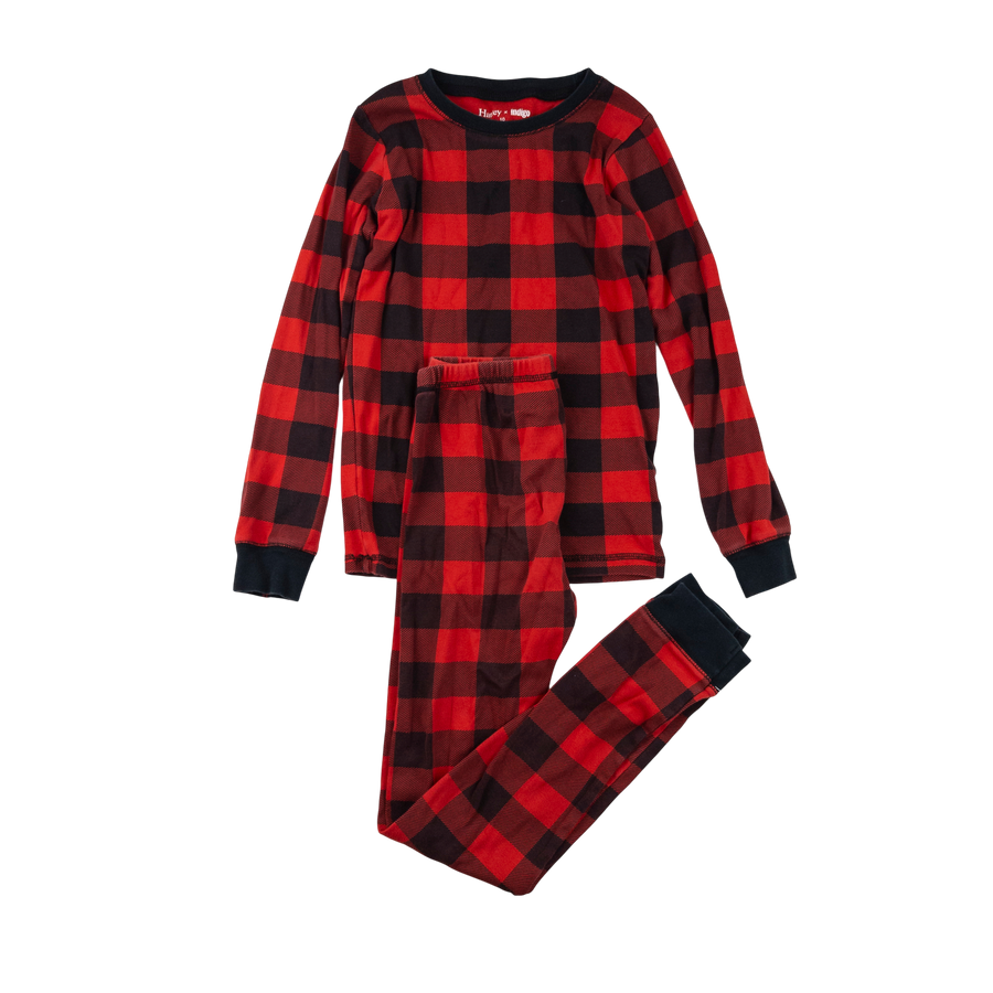 Hatley x Indigo pjs 10 (red check)