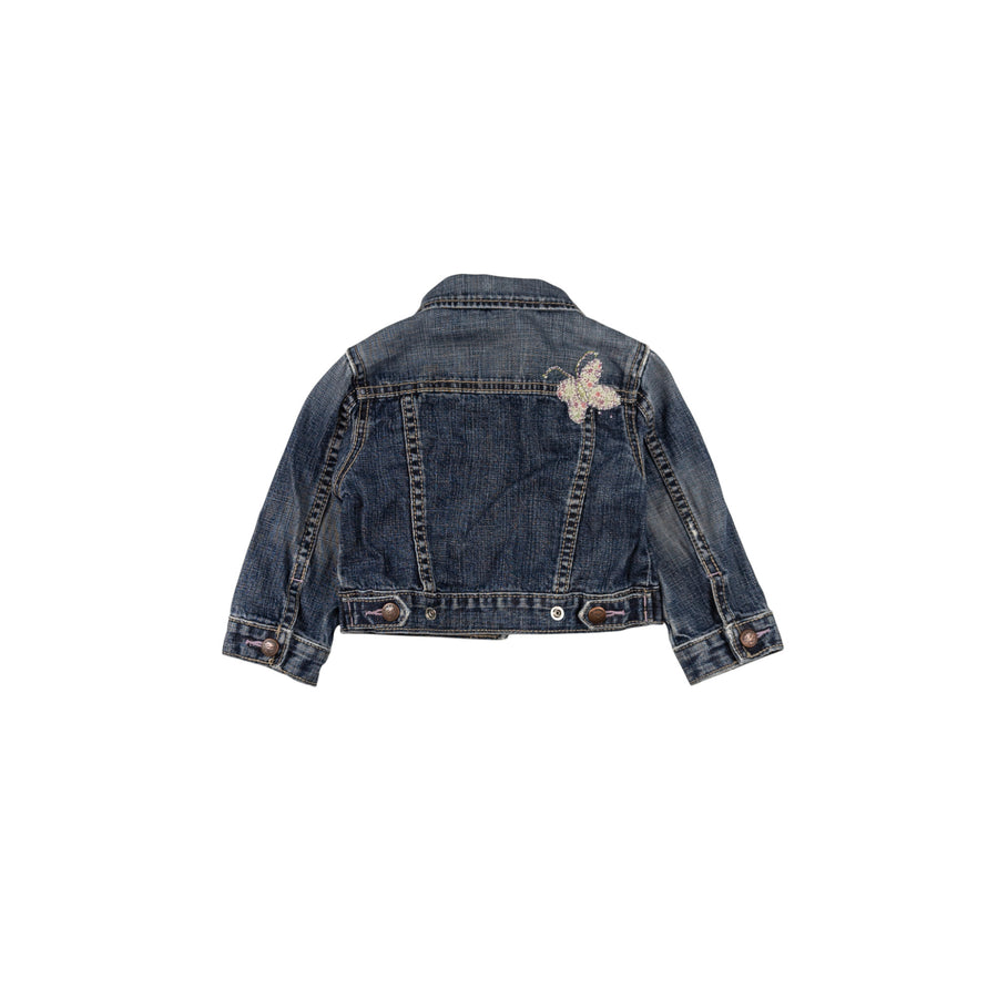 Gap denim jacket 18-24m (butterfly)