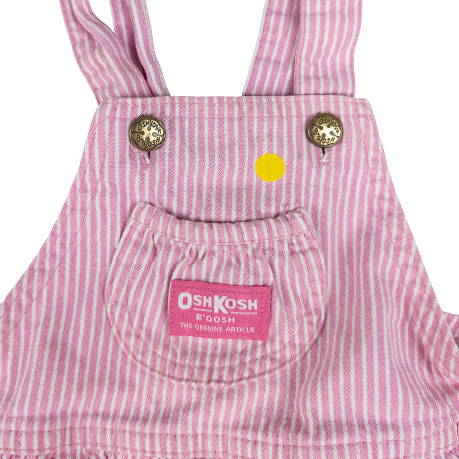 Vintage Oshkosh overalls 3 (pink stripe)