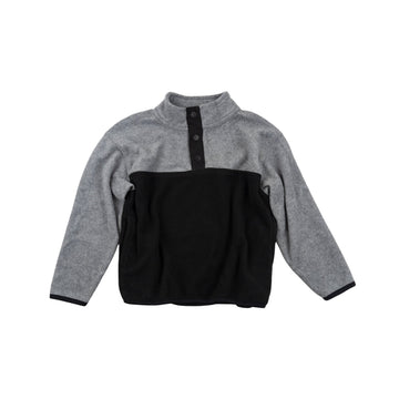 Old Navy fleece pullover 5 (grey/black)