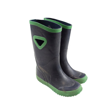 George rain boots 11 (blue/green)