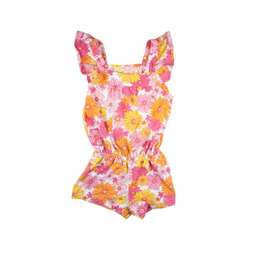 Children's Place romper 2 (floral)