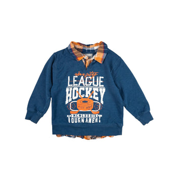 Children's Place sweatshirt 4 (with collar)
