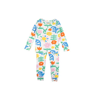 Old Navy pjs 3 (bright floral)