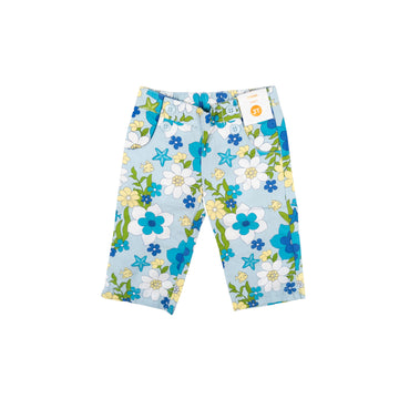Gymboree cropped leggings 3 (floral)