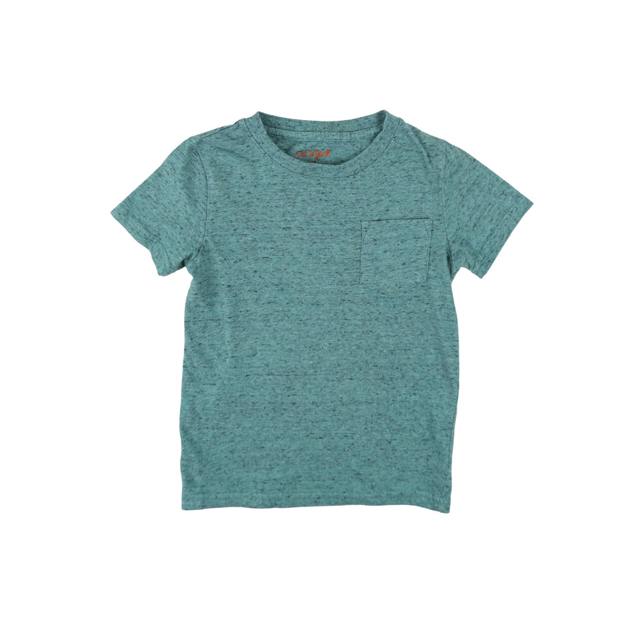 Cat & Jack t-shirt 4 (green pocket)