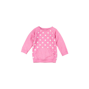 Carter's sweatshirt 18m (pink polka dot)