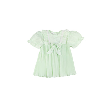 Vintage dress 18-24m (pale green)