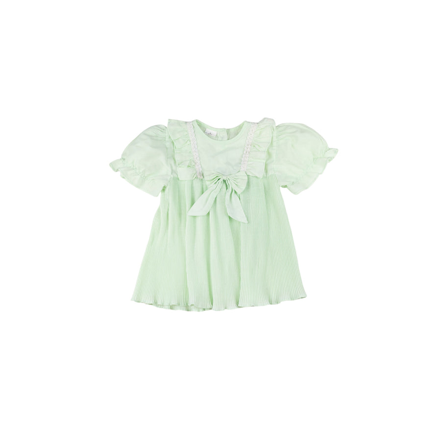 Vintage dress 18-24m (pale green)