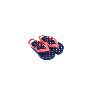 Old Navy flip flops 5-6 (polka dot)