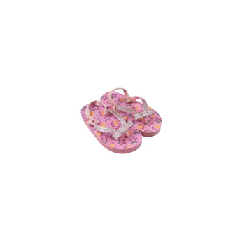 Joe Fresh flip flops 6-7 (sparkle)