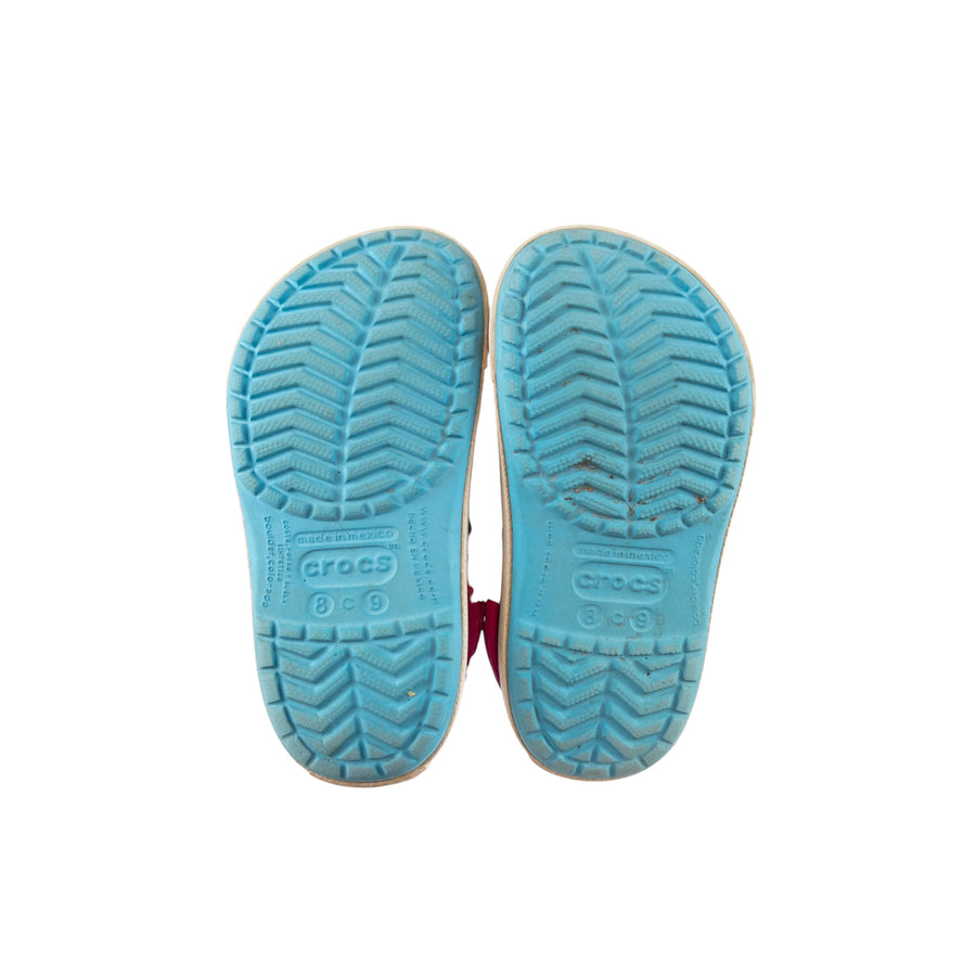 Crocs clogs 8-9 (blue)