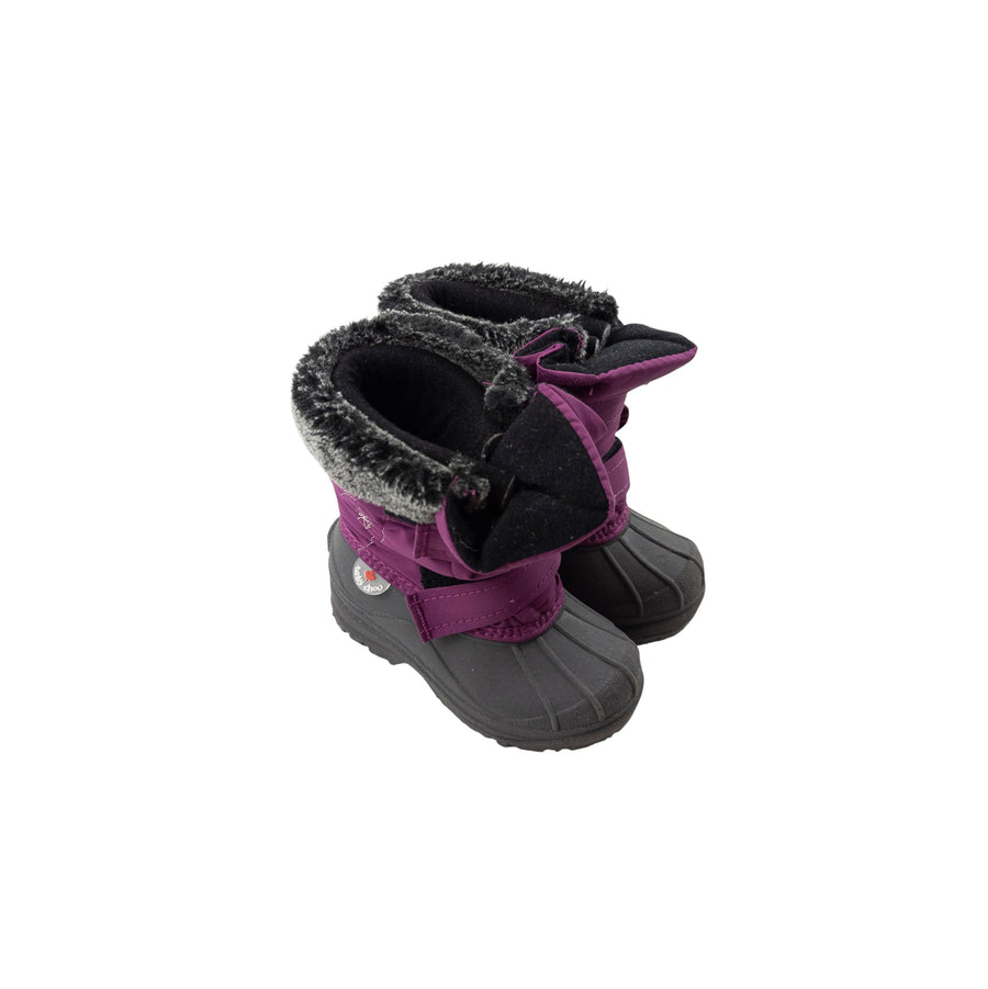 Baby Chou snow boots 8 (purple)