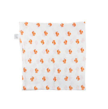 Aden + Anais muslin swaddle (owl)