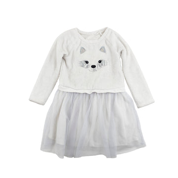Fluffy fox dress 5-6