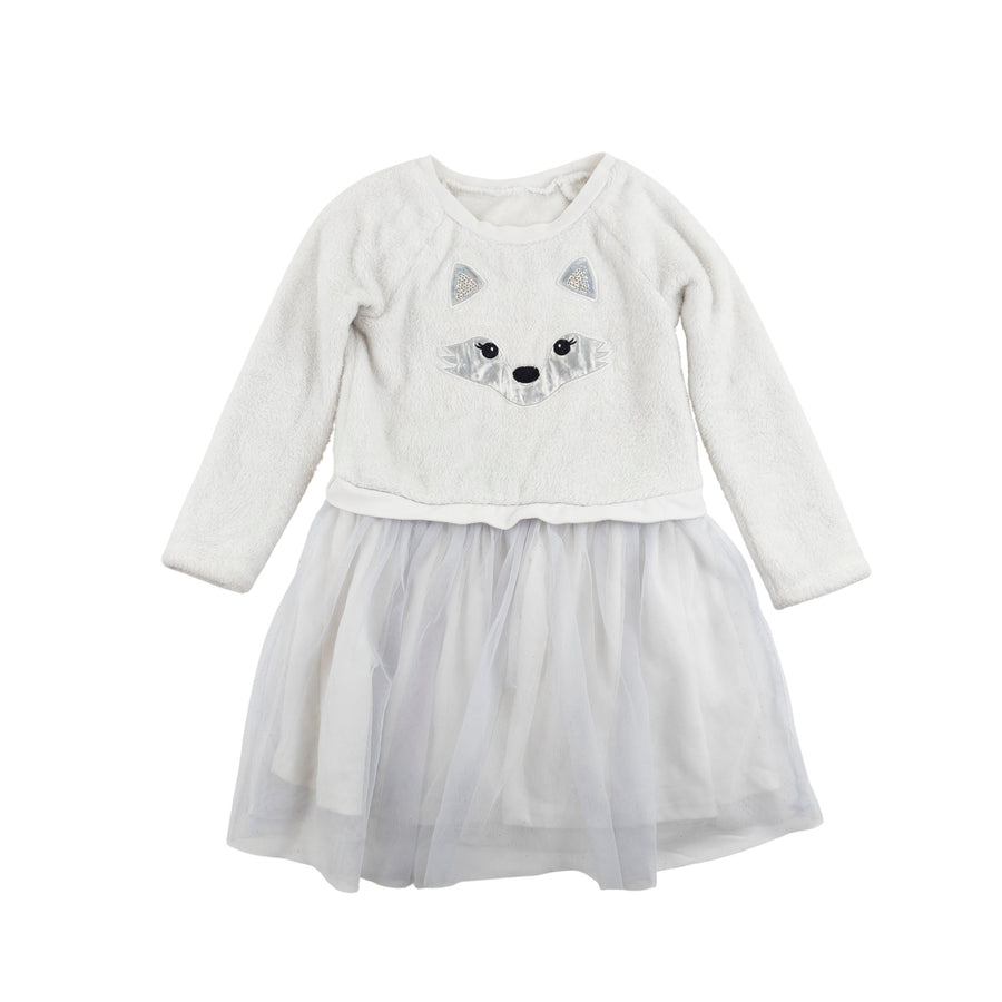 Fluffy fox dress 5-6