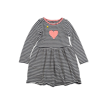 Pekkle dress 6 (stripe/heart)