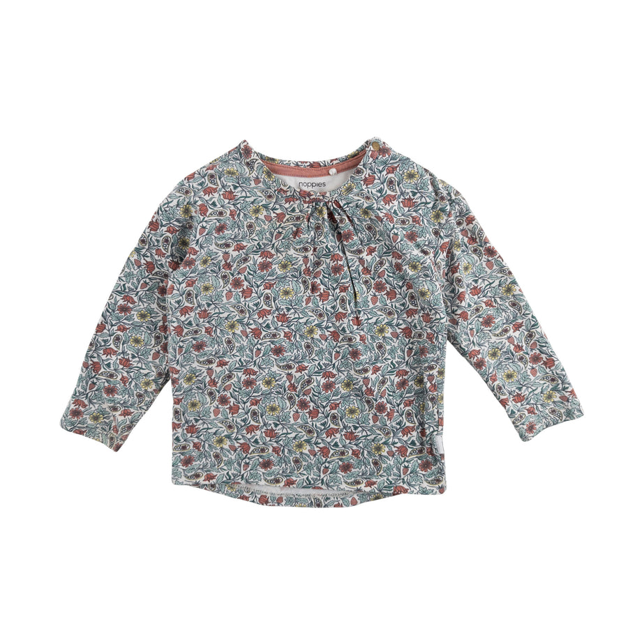 Noppies long sleeve 9-12m (floral)
