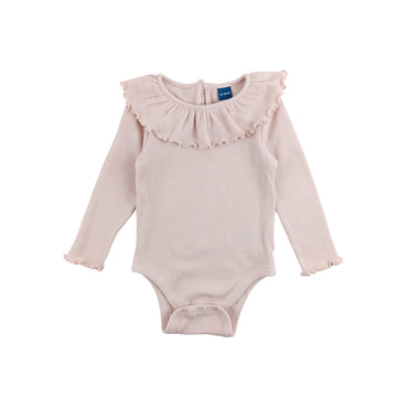 Old Navy long sleeve 12-18m (pink waffle)