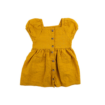 Old Navy dress 12-18m (mustard)