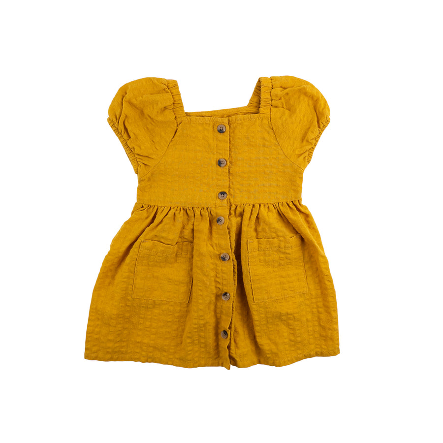 Old Navy dress 12-18m (mustard)