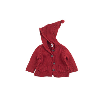 Gymboree hoodie 3-6m (red)