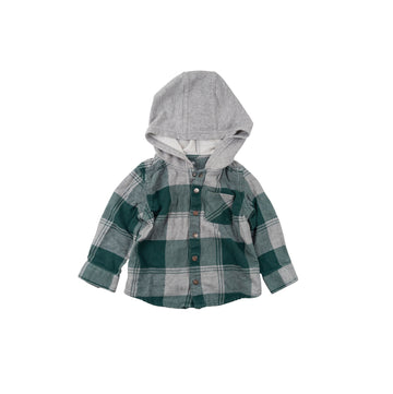 George shirt 2 (green/grey plaid)