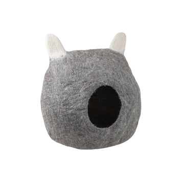 Hamro Village felted wool Kitty Cat Cave (retail is $98)
