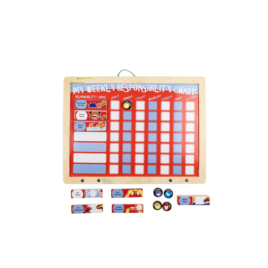Magnetic chore chart