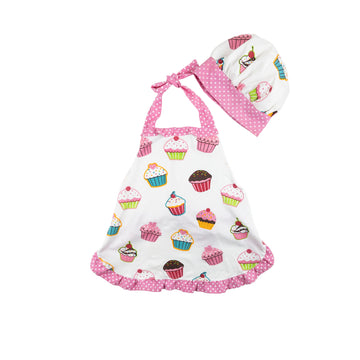 Sassafras baker's apron + hat