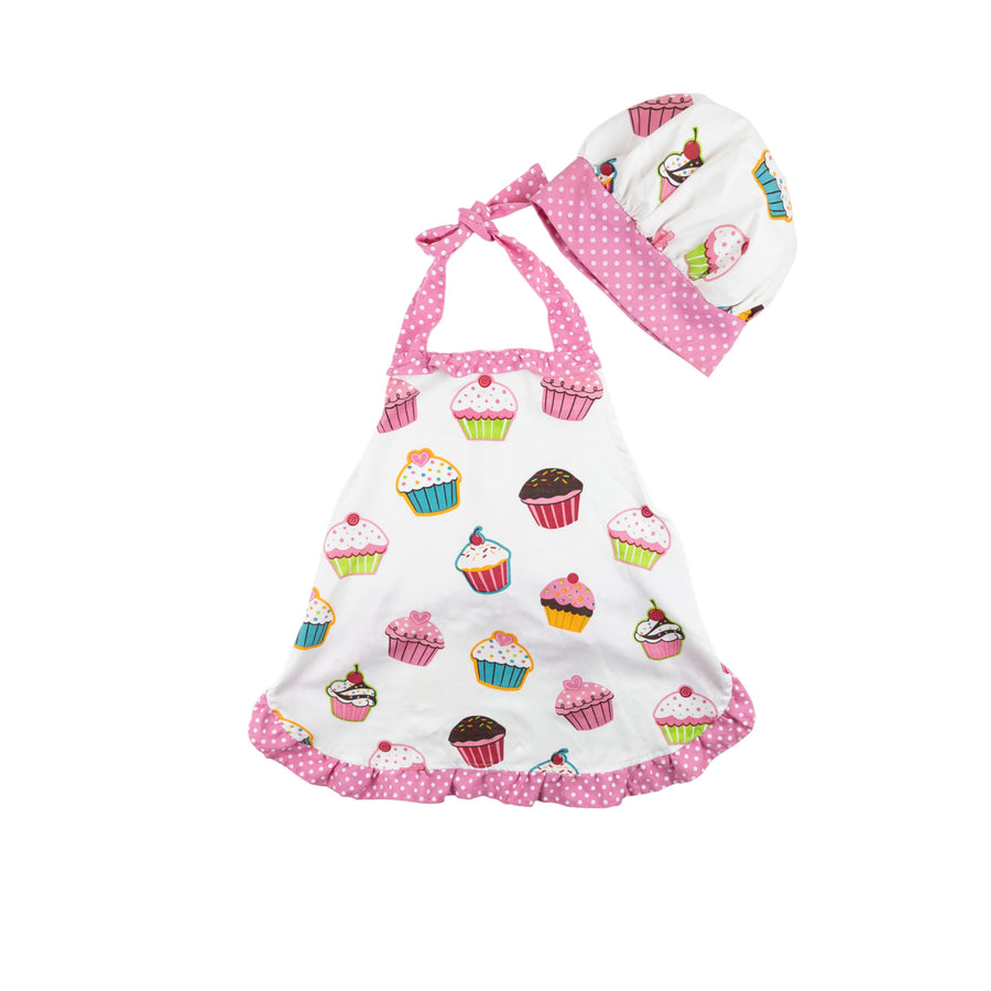 Sassafras baker's apron + hat