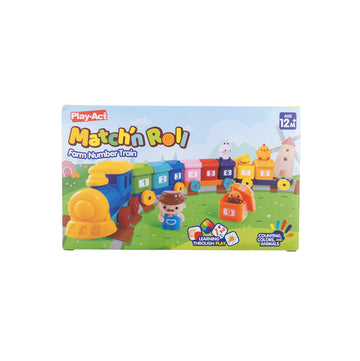 Play-Act Farm Number Train