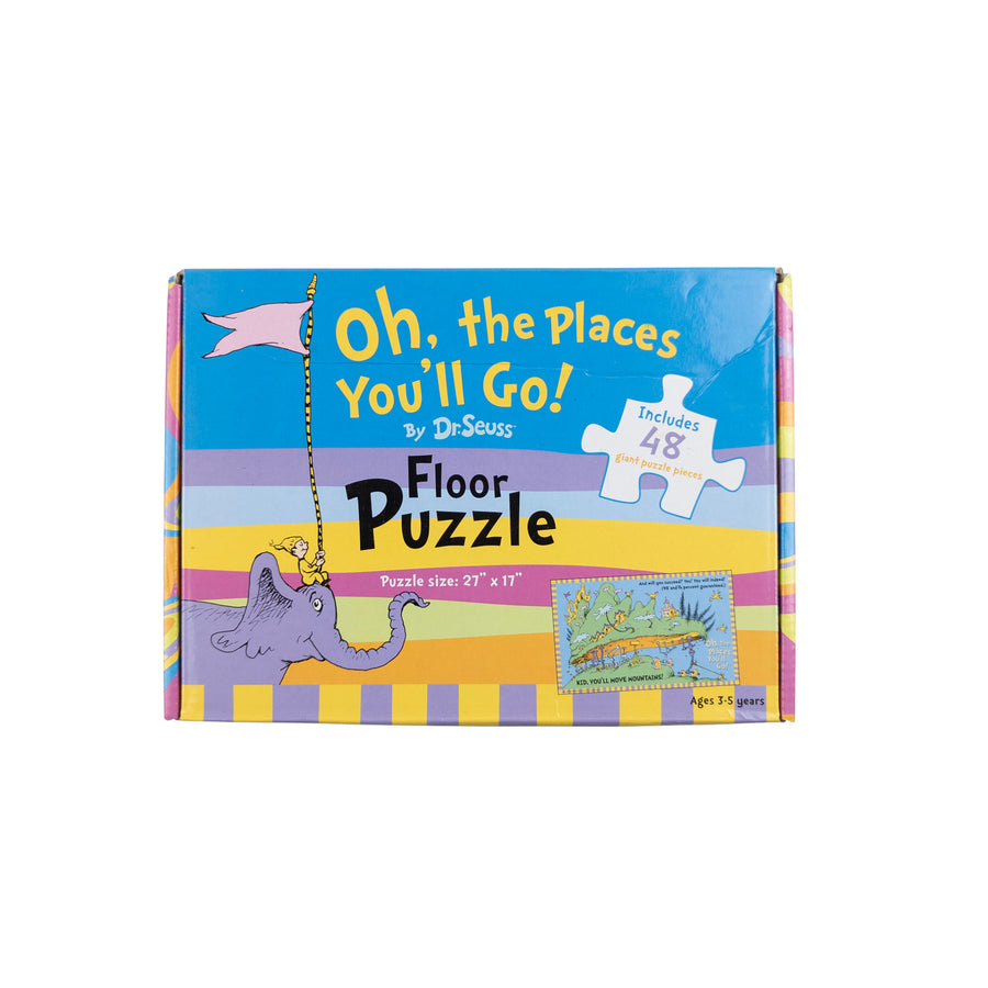 Oh, the places you'll go! puzzle