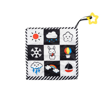 Sensory baby toy (black/white)
