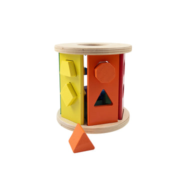 Melissa & Doug match and roll shape sorter
