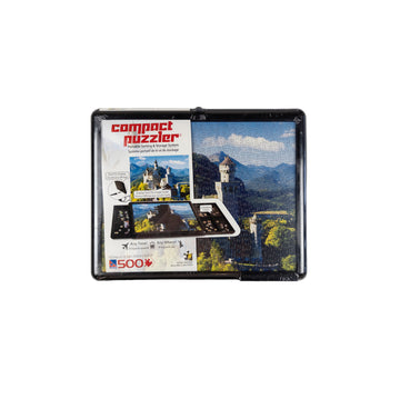 Compact Puzzler 500-piece puzzle and storage