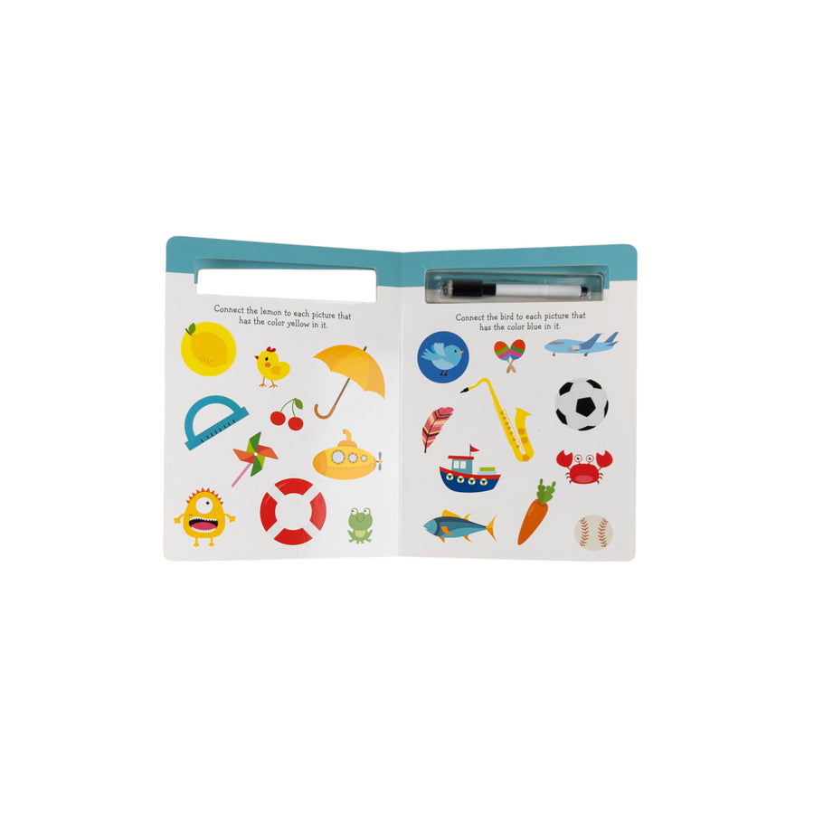 Bright Kids colours and shapes wipe-clean learning book