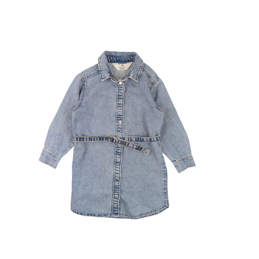 H&M denim dress 4-5