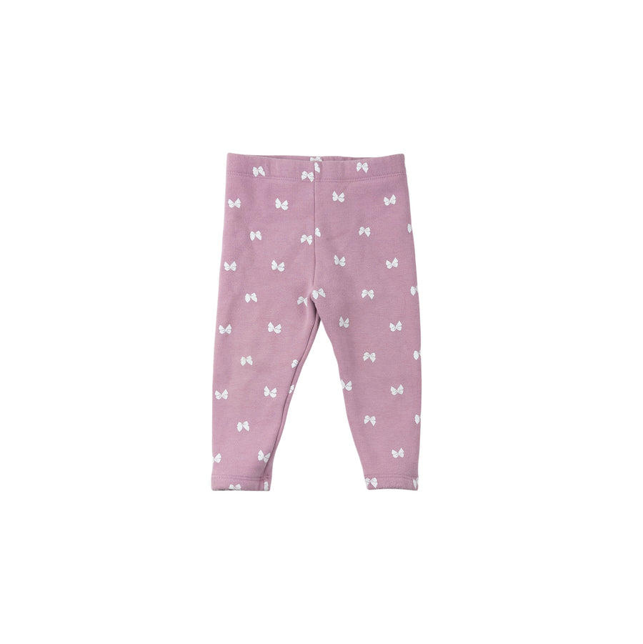 Joe Fresh leggings 12-18m (bows)