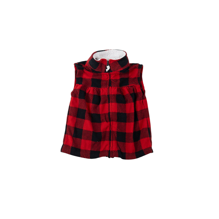 Carter's vest 24m (plaid)