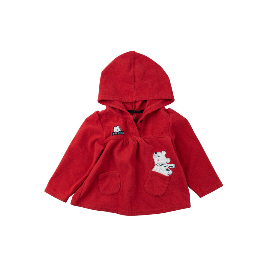 Carter's hoodie 24m (red)