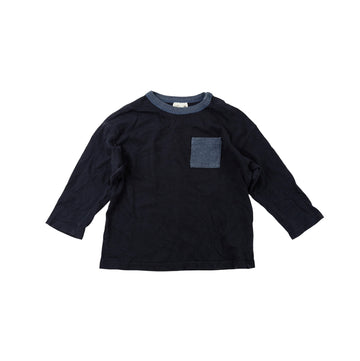 Uniqlo long sleeve 18-24m (navy)