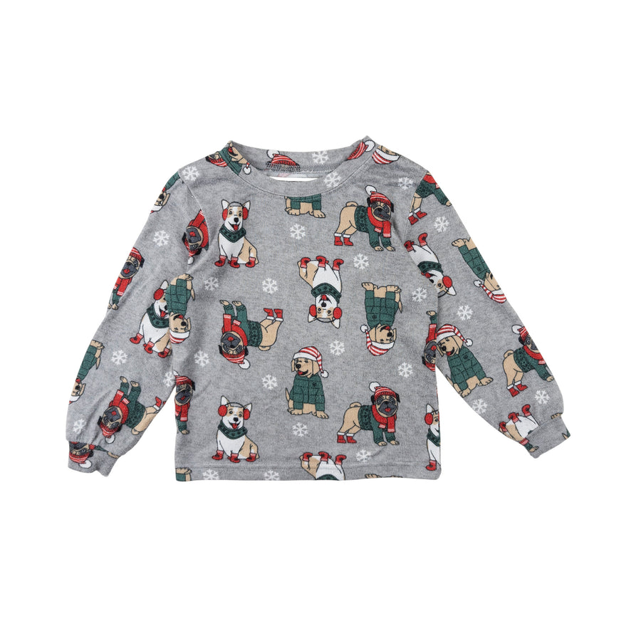 Holiday FamJams pj set 3 (dogs)