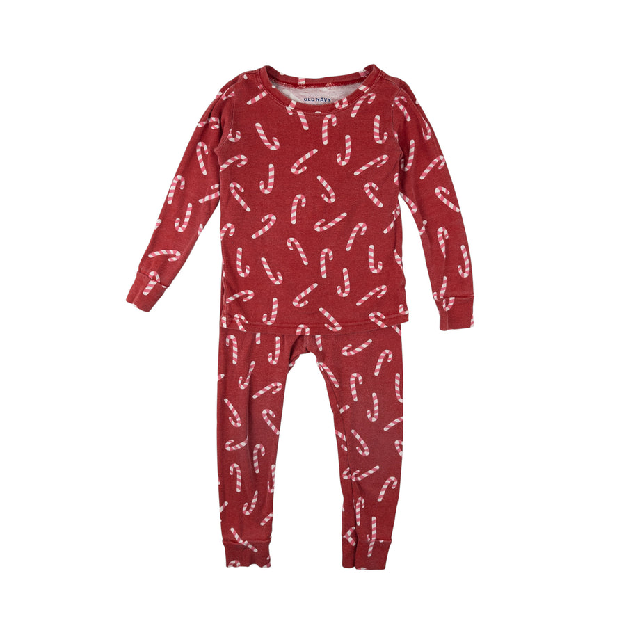 Old Navy pj set 3 (candy cane)