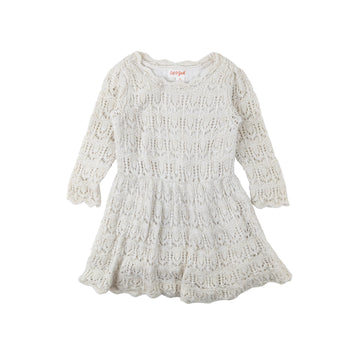 Cat & Jack dress 2 (cream/gold)